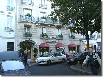 L'hôtel Madison, qui existe toujours 143 bd Saint-Germain, et accueille Pasternak fin juin 1935.