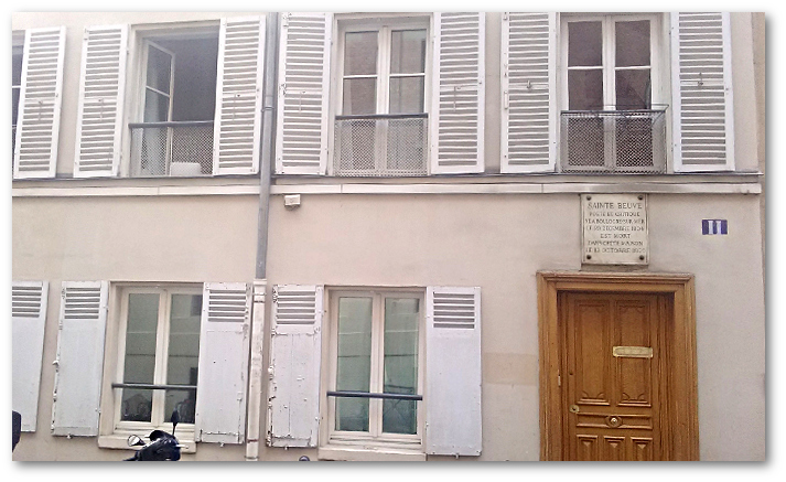 La dernière demeure, 11 rue du Montparnasse.