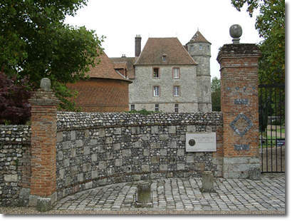Le château de Vascoeuil.