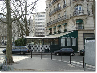 La Closerie des lilas, 171 boulevard du Montparnasse à Paris.