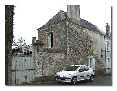 La maison  de la rue des Pavillons.