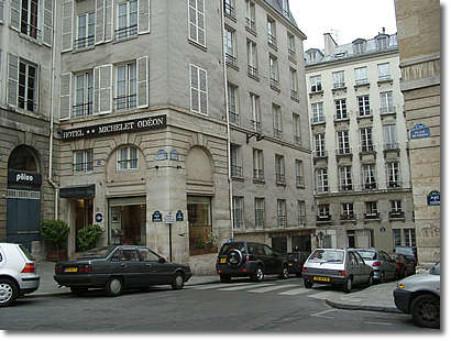 L'Hôtel Michelet-Odéon, 6 place de l'Odéon à Paris.