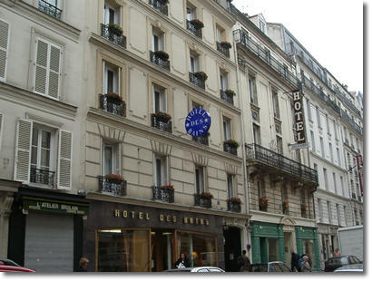 l'hôtel des Bains, 33 rue Delambre