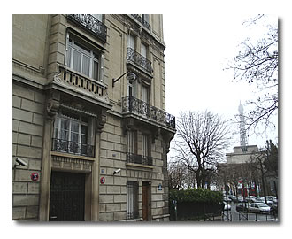 L'immeuble des Murphy, 2 rue Greuze.