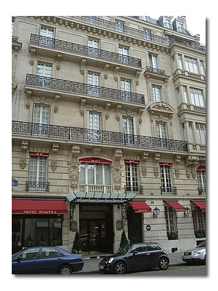 L'hôtel Powers.