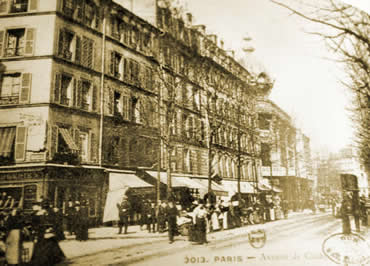 L'avenue de Clichy. L'avenue de Clichy.