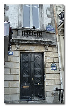 41 boulevard du Temple.