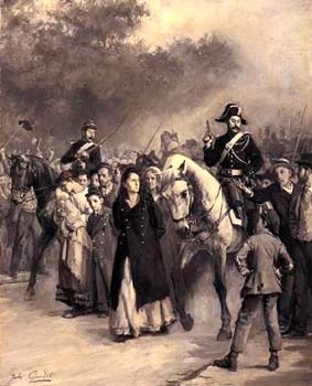 L'arrestation de Louise Michel. L'arrestation de Louise Michel.
