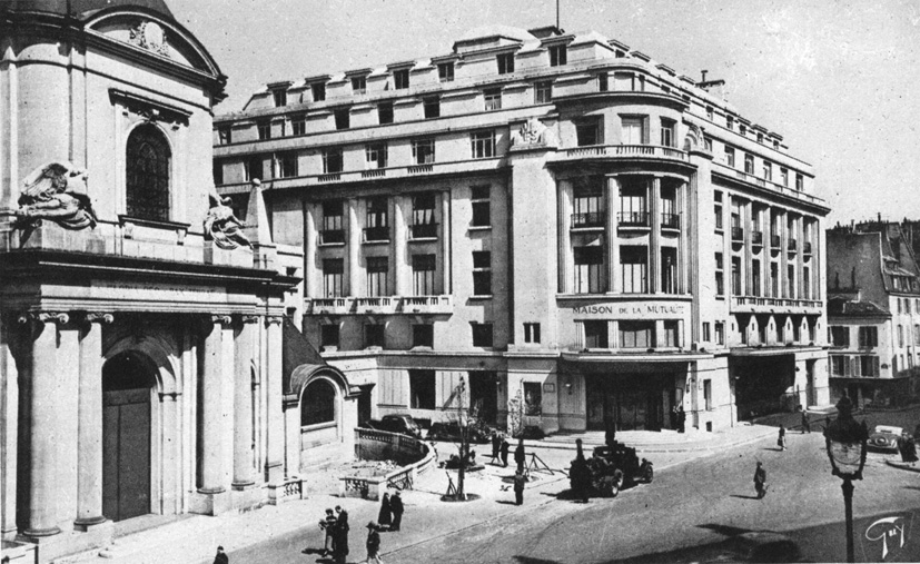 Le Palais de la Mutualité dans les années 1930.