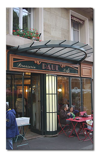 La Brasserie Paul, 1 place de la Cathédrale à Rouen.