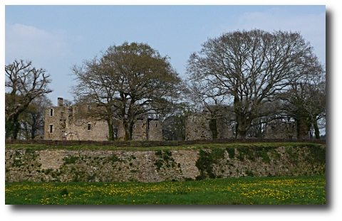 Le château de Ranrouët, à Herbignac, près de Guérande. Le château de Ranrouët, à Herbignac, près de Guérande.