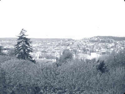 Vue depuis l'appartement du 1 rue Debussy