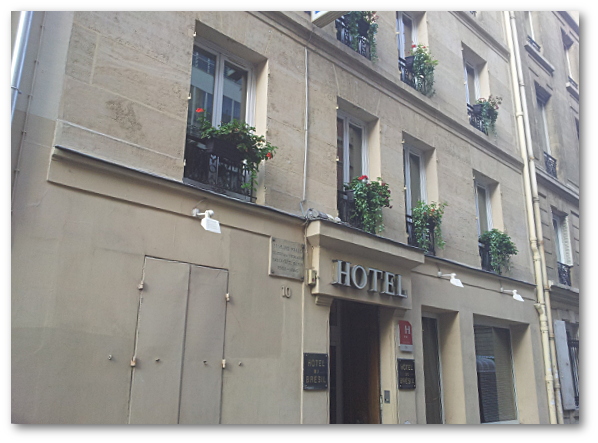 L’hôtel du Brésil, 10 rue Le Goff