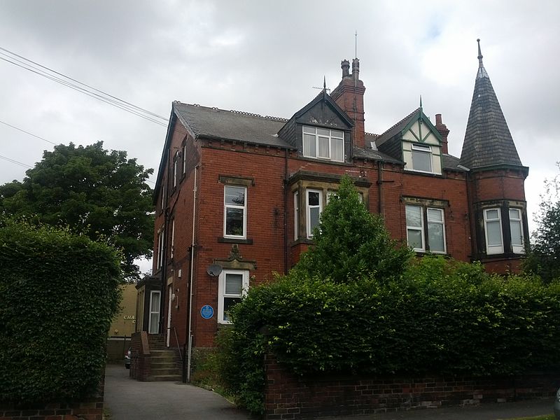 Entre 1920 et 1925, Tolkien enseigne à Leeds et son adresse est le 2 Darnley Road (photo : Wikipedia).